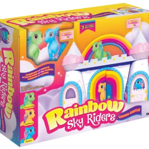 RMS Int'l Rainbow Sky Riders 3-Pack With Castle
