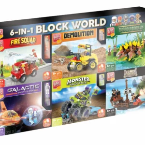 RMS Int'l 6 In 1 Block World