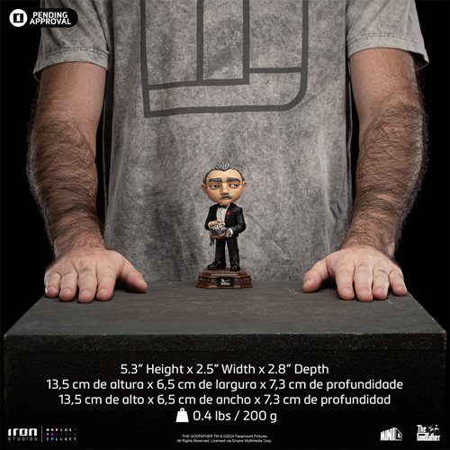 The Godfather Don Vito Corleone MiniCo Vinyl Figure - Image 5