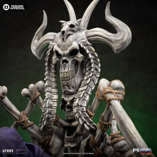 Masters of the Universe Skeletor on Throne 1:3 Prime 10th Anniversary Scale Limited Edition Statue - Image 9