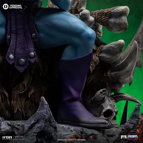Masters of the Universe Skeletor on Throne 1:3 Prime 10th Anniversary Scale Limited Edition Statue - Image 10