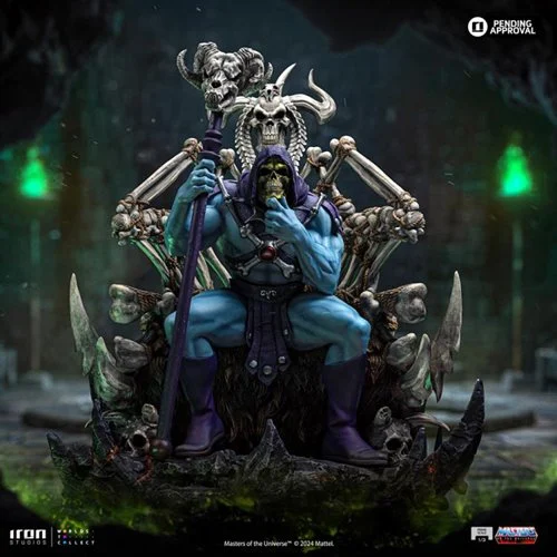 Masters of the Universe Skeletor on Throne 1:3 Prime 10th Anniversary Scale Limited Edition Statue - Image 14