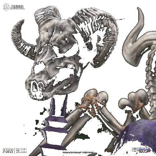 Masters of the Universe Skeletor on Throne 1:3 Prime 10th Anniversary Scale Limited Edition Statue - Image 9