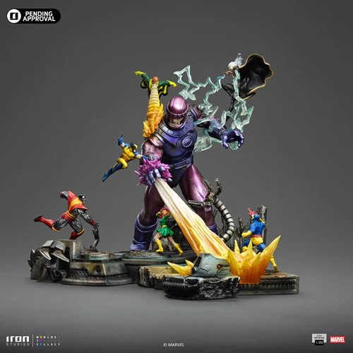 X-Men Danger Room 1:20 Demi Art Scale Limited Edition Diorama A Statue - Image 4