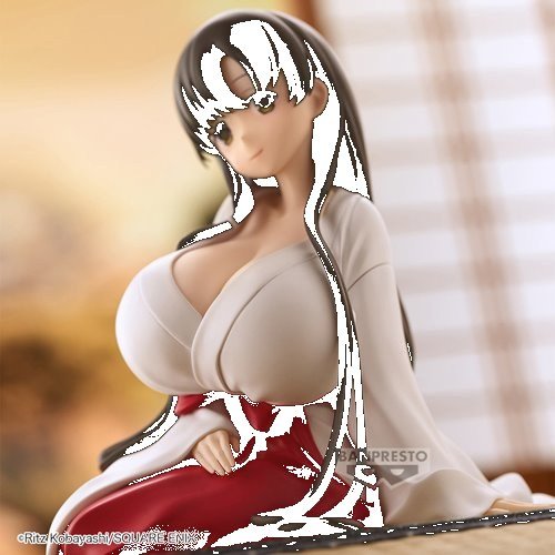 Saki Kasumi Iwato Relax Time Statue - Image 8
