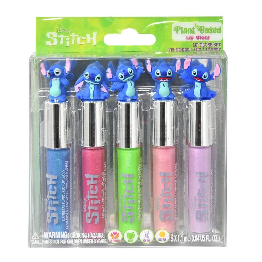 Wholesale Stitch 5pk Lip Gloss with Toppers in Box