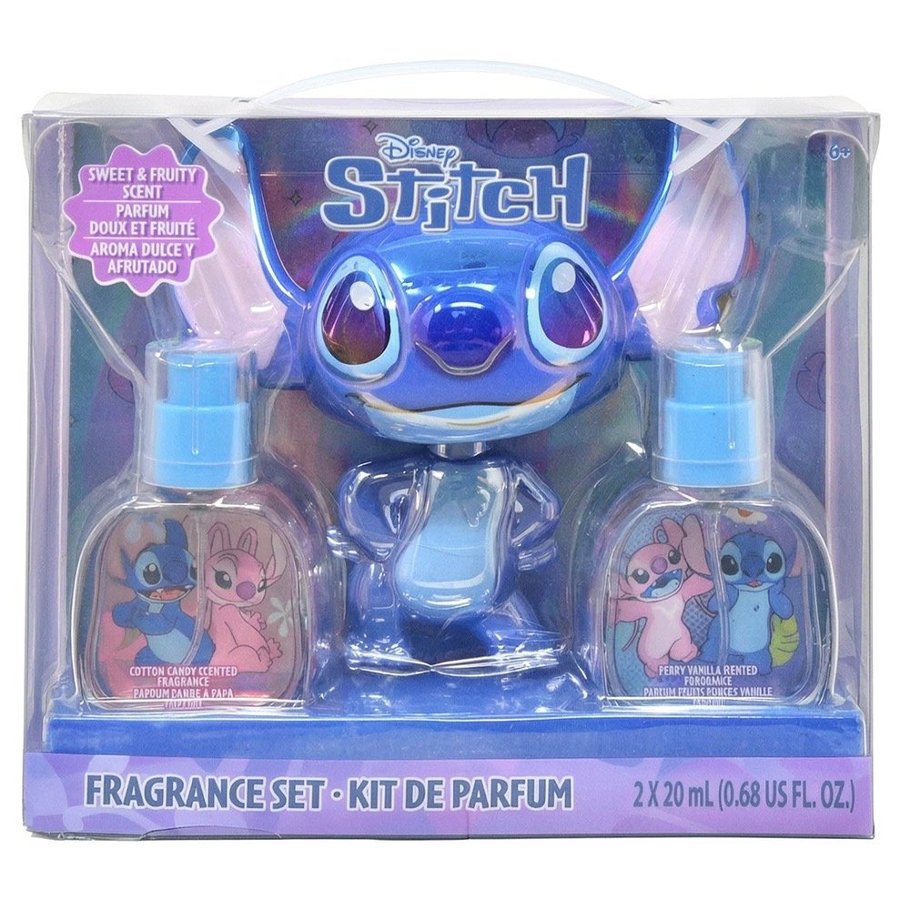 Wholesale Stitch 2pk Body Spray with Figure in Box