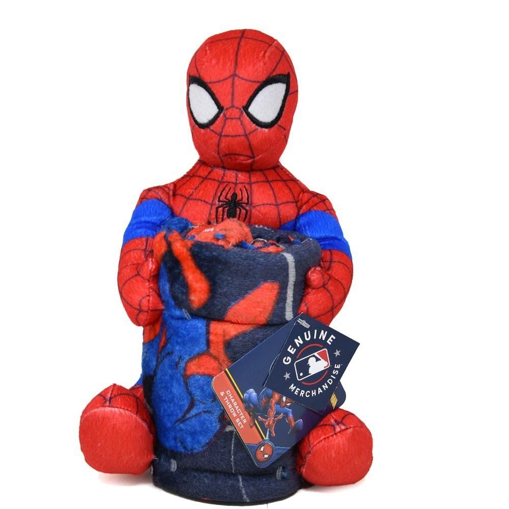 Wholesale MAR-MLB Hugger Plush W/Silk Touch Throw Blanket All Star Spidey - Yankees