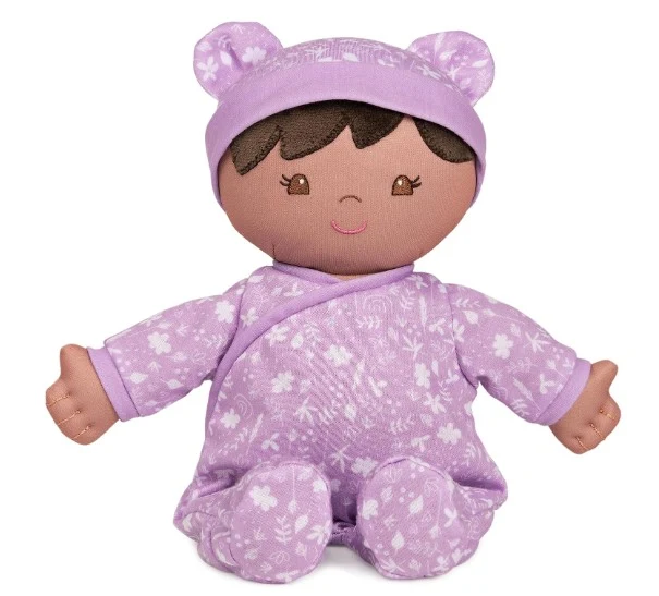 Spinmaster GUND Baby Sustainable Baby Doll-Purple Outfit