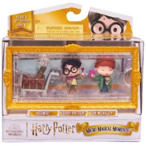 Spinmaster Wizarding World Harry Potter, Micro Magical Moments Action Figures Set