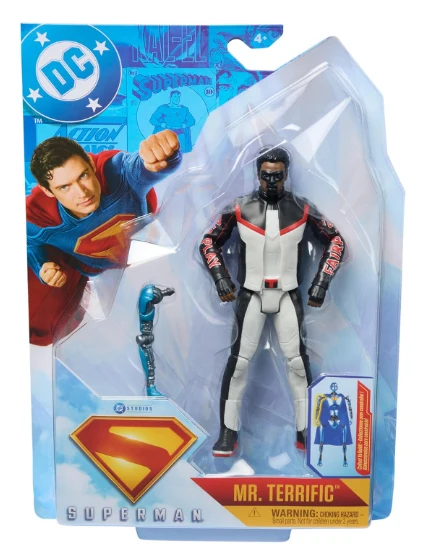 Spinmaster Dc Comics, Superman, Mr. Terrific, 6-Inch Action