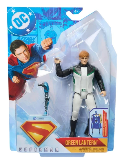 Spinmaster Dc Comics, Superman, Green Lantern, 6-Inch Action