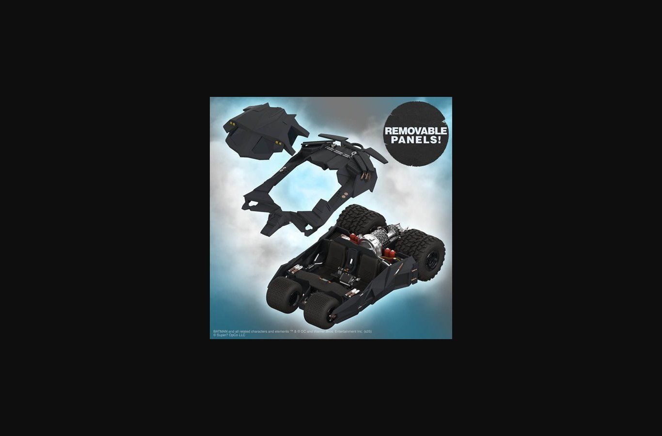 Batman Tumbler (Full Color) Super Cyborg Vehicle - Image 13