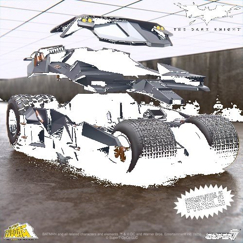 Batman Tumbler (Full Color) Super Cyborg Vehicle - Image 8