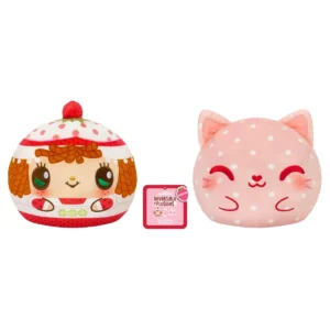 Plushie 6": Strawberry Shortcake: Strawberry Shortcake/Custard