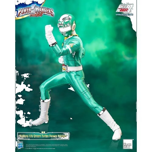 Power Rangers Turbo Green Turbo Power Ranger FigZero 1:6 Scale Action Figure