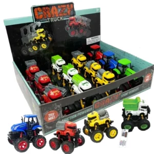Thin Air Crazy Truck - 12 Pc Big Rig Assortment, 1:40 Scale
