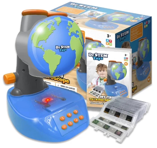 Thin Air Talking Microscope W/ Slides