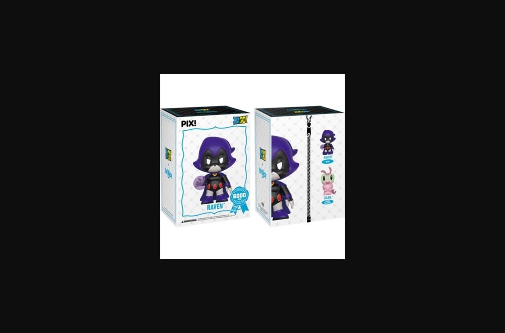 Teen Titans Go! Raven Pix Vinyl Figure