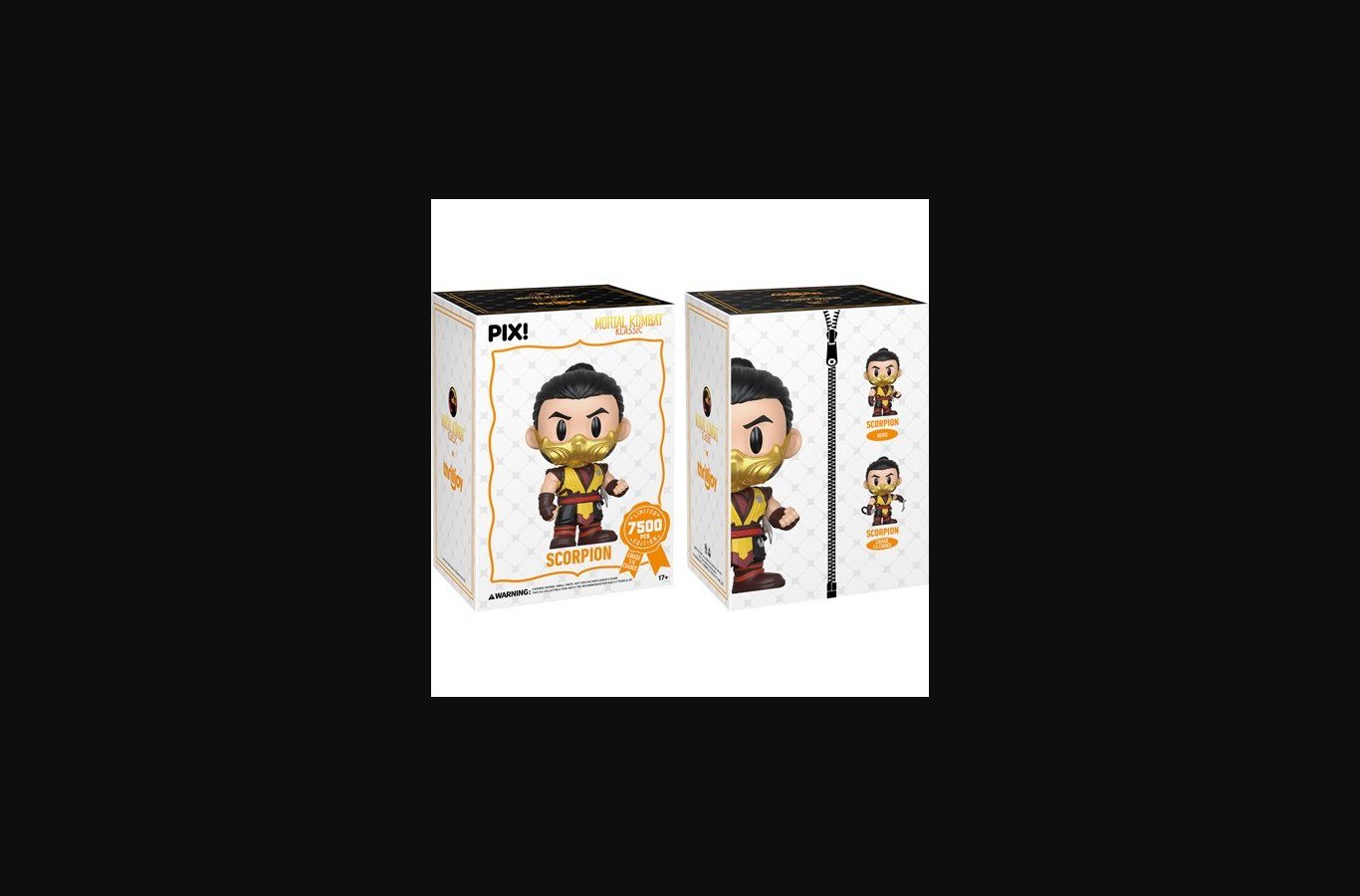 Mortal Kombat Scorpion Pix Vinyl Figure - Image 4