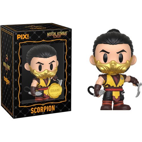 Mortal Kombat Scorpion Pix Vinyl Figure