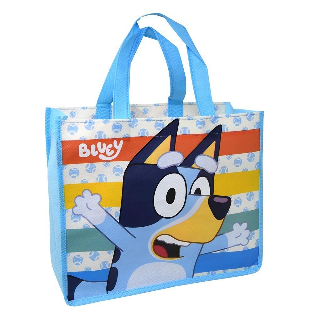 Wholesale Bluey Medium Eco Friendly Non Woven Tote Bag with Hangtag