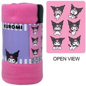 Wholesale Hello Kitty Kuromi 45x60" Fleece Throw Blanket