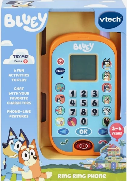 Vtech Vtech Bluey Ring Ring Phone - Image 2