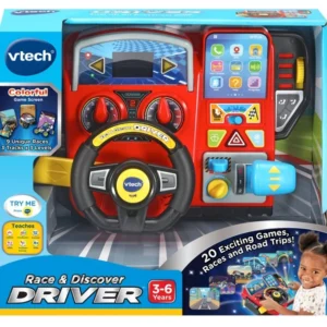 Vtech Race & Discover Driver Playset