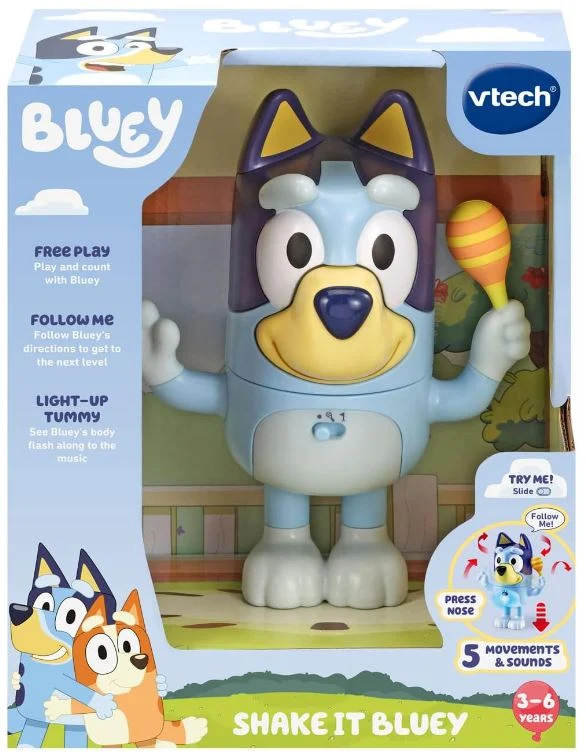 Vtech Bluey Shake It Bluey Playset