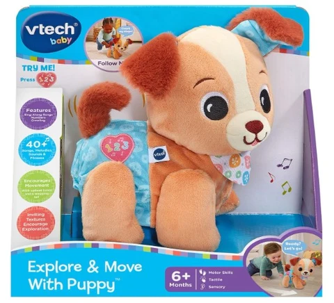 Vtech Vtech Baby Explore & Move With Puppy - Image 2