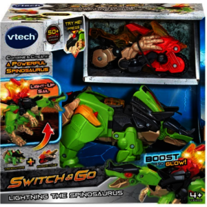 Vtech Switch & Go Boost Lightning The Spinosaurus