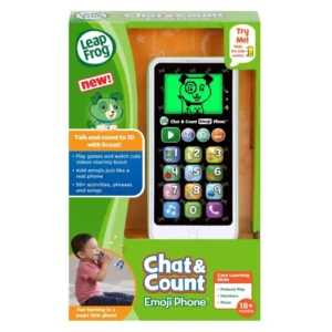 Vtech LeapFrog Chat & Count Emoji Phone - Green