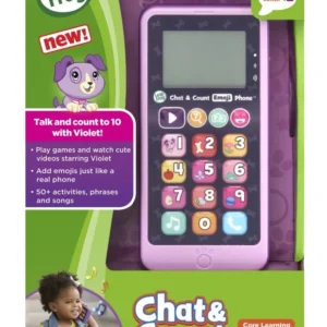 Vtech Leap Frog Chat & Count Emoji Phone