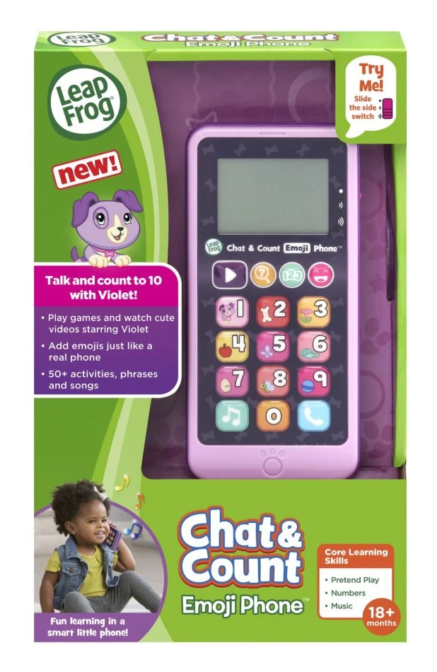 Vtech Leap Frog Chat & Count Emoji Phone