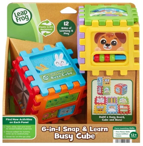 Vtech Leapfrog 6-In-1 Snap & Learn Busy Cube