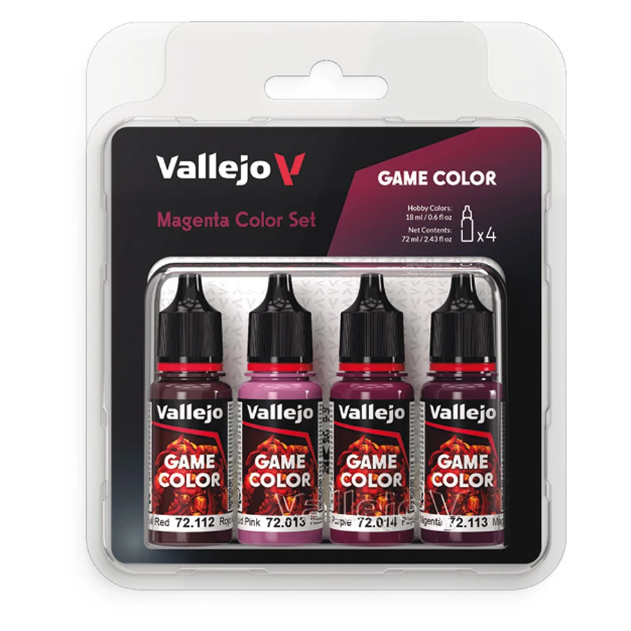 Game Color: Magenta Color Set (4)