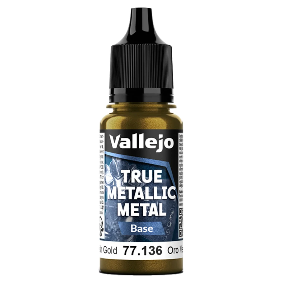 True Metallic Metal: Base: Greenish Gold