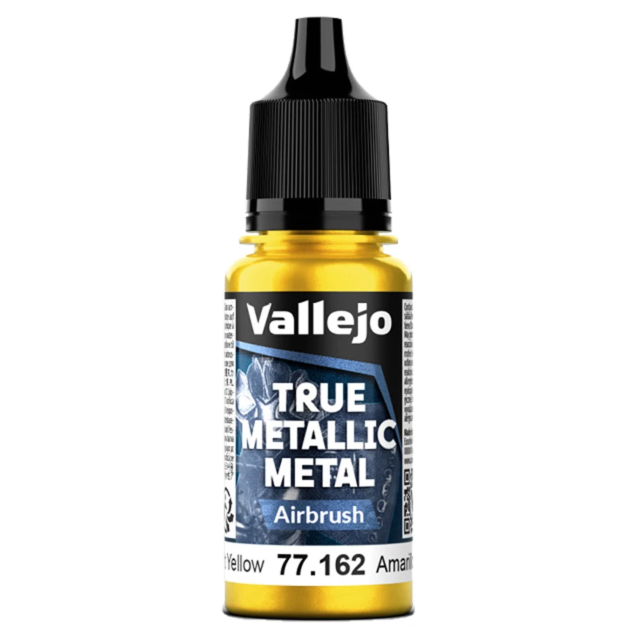True Metallic Metal: Airbrush: Radiant Yellow