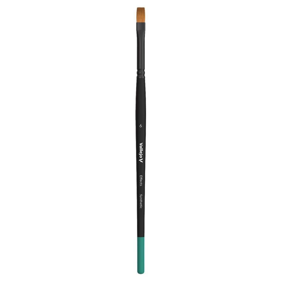 Effects Brush: Flat Rectangular Synthetic No. 6