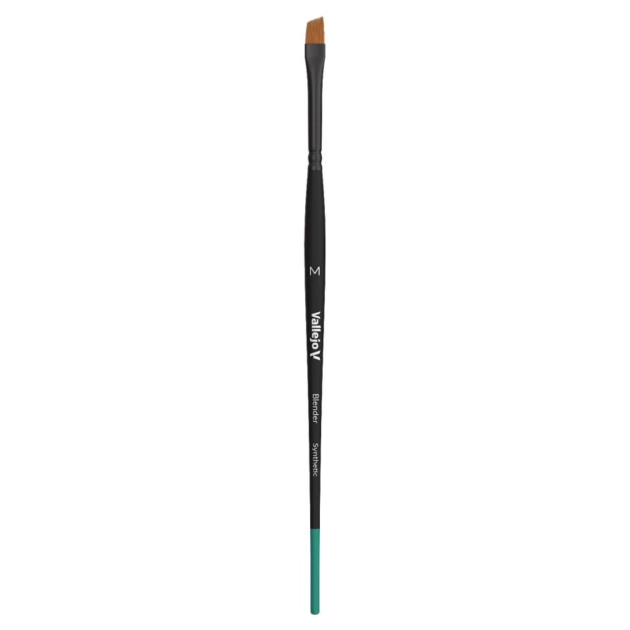 Blender Brush: Flat Angled Synthetic Medium