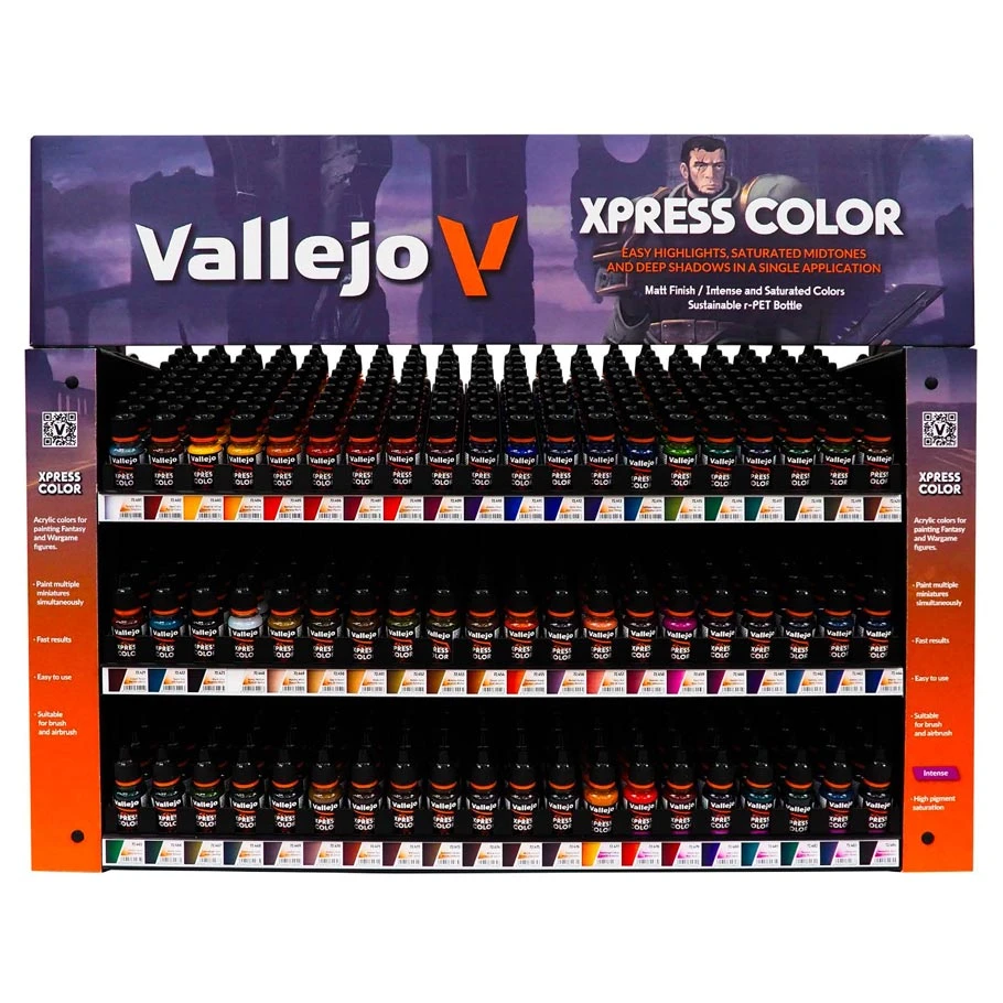 Display Rack: Xpress Colors Complete Range Countertop