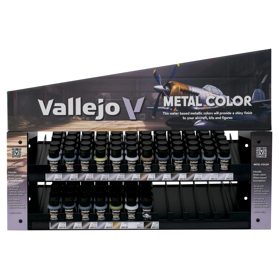 Display Rack: Metal Color Complete Countertop