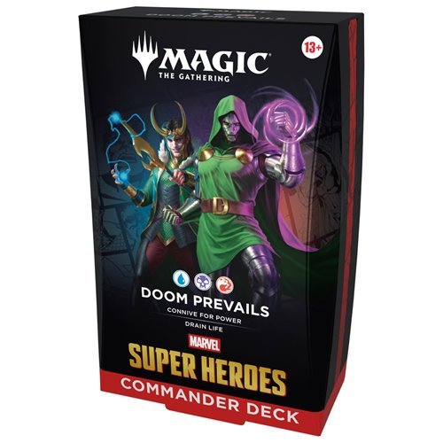 Magic: The Gathering Marvel Super Heroes Commander Deck case of 4 - Image 2