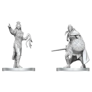 D&D: Nolzur's Marvelous Miniatures: Drow Elite Warrior & Drow Priestess of Lolth