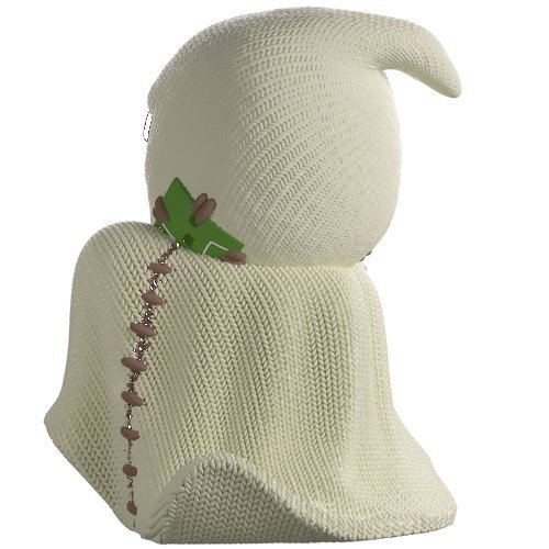 Sackboy: A Big Adventure Collection Sack-Ghost Vinyl Figure #5 - Image 8