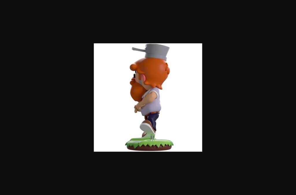 Plant Vs Zombies Collection Crazy Dave Vinyl Figure #0